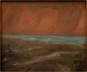 Ponury wieczór nad morzem autorstwa Max Beckmann