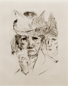 Płacząca kobieta autorstwa Max Beckmann