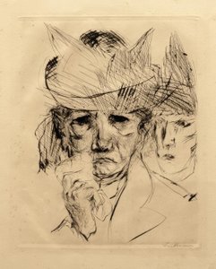 Płacząca kobieta autorstwa Max Beckmann