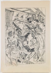płyta 10: Ostatnie autorstwa Max Beckmann