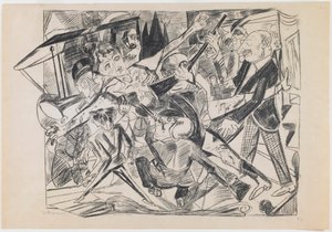 płyta 4: Męczeństwo autorstwa Max Beckmann