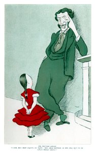 Matthew Arnold 1822-1888 i jego siostrzenica, 1904. autorstwa Henry Maximilian Beerbohm
