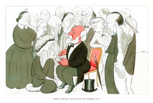 Robert Browning, Przyjmowanie herbaty w towarzystwie Browning Society, 1904.
