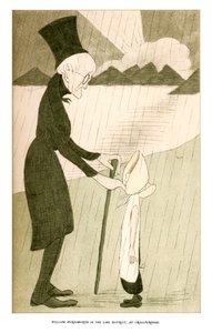 William Wordsworth w Lake District, Cross-Purposes, 1904.