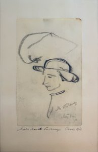 portret autorstwa Max Bergmann