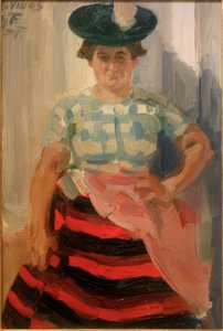 Miesbacherin autorstwa Max Feldbauer