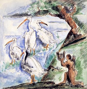 Orfeusz z Pelikanami, ok. 1900-1944