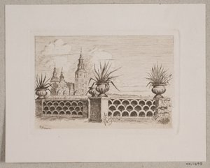 Widok z Ogrodu Botanicznego autorstwa Max Kleinsorg