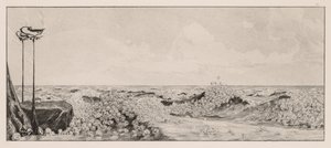 Rękawiczka: Hołd, 1880. autorstwa Max Klinger