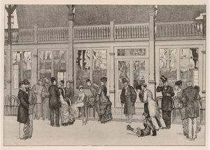 Rękawiczka: lokalizacja, 1880. autorstwa Max Klinger