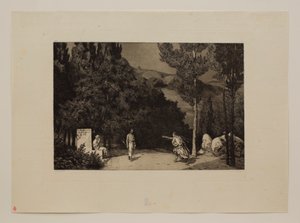 Pyramus i Thisbe III autorstwa Max Klinger