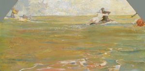 Bogowie morza w oceanie autorstwa Max Klinger