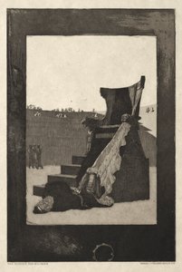 Vom Tode I, (Opus II, 1889) nr. 6 autorstwa Max Klinger