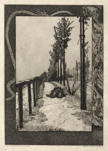 Oto Tode I, Opus I, 1889 nr. 4. autorstwa Max Klinger
