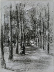 Aleja w Laren autorstwa Max Liebermann