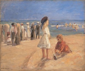 Życie na plaży, 1916. autorstwa Max Liebermann