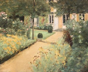 Berlin-Wannsee, Max Liebermann, ogród kuchenny w willi autorstwa Max Liebermann