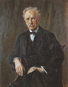 Portret Richarda Straussa autorstwa Max Liebermann