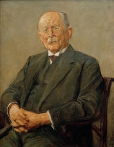 Portret dyrektora generalnego Gerstenberg autorstwa Max Liebermann