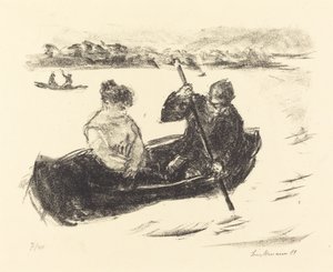 Kajakarstwo, 1919. autorstwa Max Liebermann