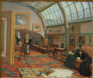 Pracownia artysty autorstwa Max Liebermann
