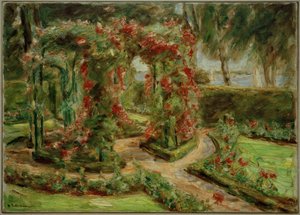 Ogród różany w Wannsee autorstwa Max Liebermann
