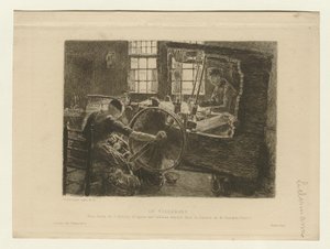 Tkacz autorstwa Max Liebermann