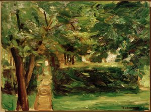 Ogrody żywopłotowe w Wannsee na wschodzie autorstwa Max Liebermann