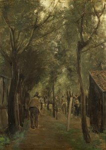Kolejka Seiler autorstwa Max Liebermann