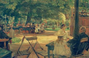 W namiotach autorstwa Max Liebermann