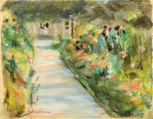 M. Liebermann, Kwitnący Ogród autorstwa Max Liebermann