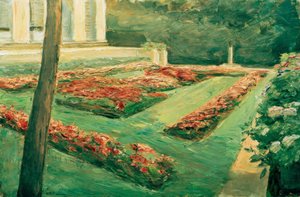M. Liebermann, taras kwiatowy Wannsee autorstwa Max Liebermann