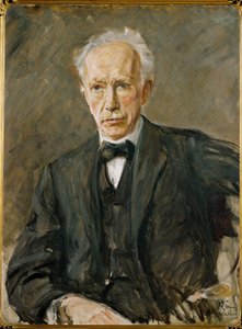 Portret kompozytora Richarda Straussa (obraz na płótnie) autorstwa Max Liebermann