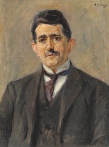 Portret wydawcy Bruno Cassirera, 1921 autorstwa Max Liebermann