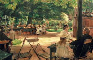 Ogród restauracyjny autorstwa Max Liebermann
