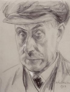 Autoportret autorstwa Max Liebermann