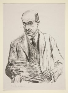 Autoportret autorstwa Max Liebermann