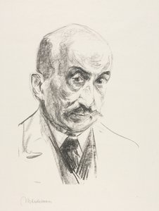 Autoportret, 1921. autorstwa Max Liebermann
