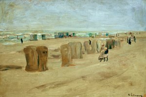 Zdjęcie plaży w Noordwijk autorstwa Max Liebermann