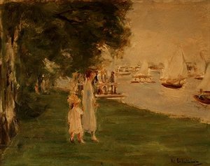 Wyścig jachtów autorstwa Max Liebermann