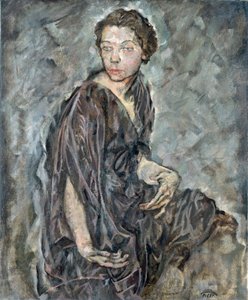 Portret Tilli Durieux (1880-1971), austriackiej aktorki i komiczki