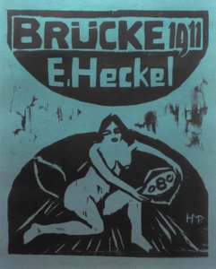 6. Rocznik K.G. Brücke za rok 1911 dla Heckela autorstwa Max Pechstein