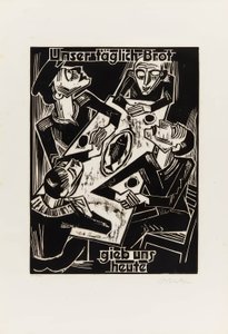 „Modlitwa Pańska” autorstwa Max Pechstein