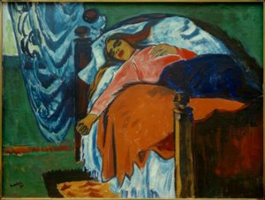 Spoczywająca autorstwa Max Pechstein