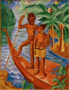 Małżeństwo na Palau autorstwa Max Pechstein