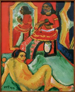 Inder i Weib autorstwa Max Pechstein