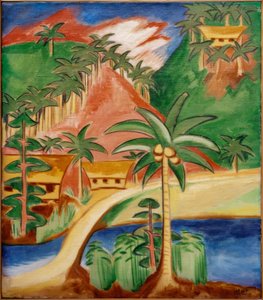 Krajobraz Palau autorstwa Max Pechstein