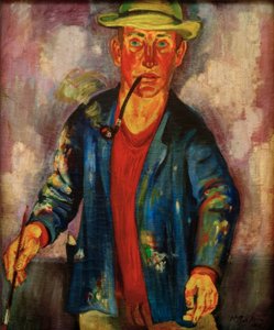 autoportret autorstwa Max Pechstein