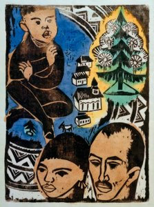 Boże Narodzenie  autorstwa Max Pechstein