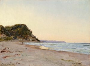 M. Rabes, Am Wasser (Baabe, Rugia) autorstwa Max Rabes